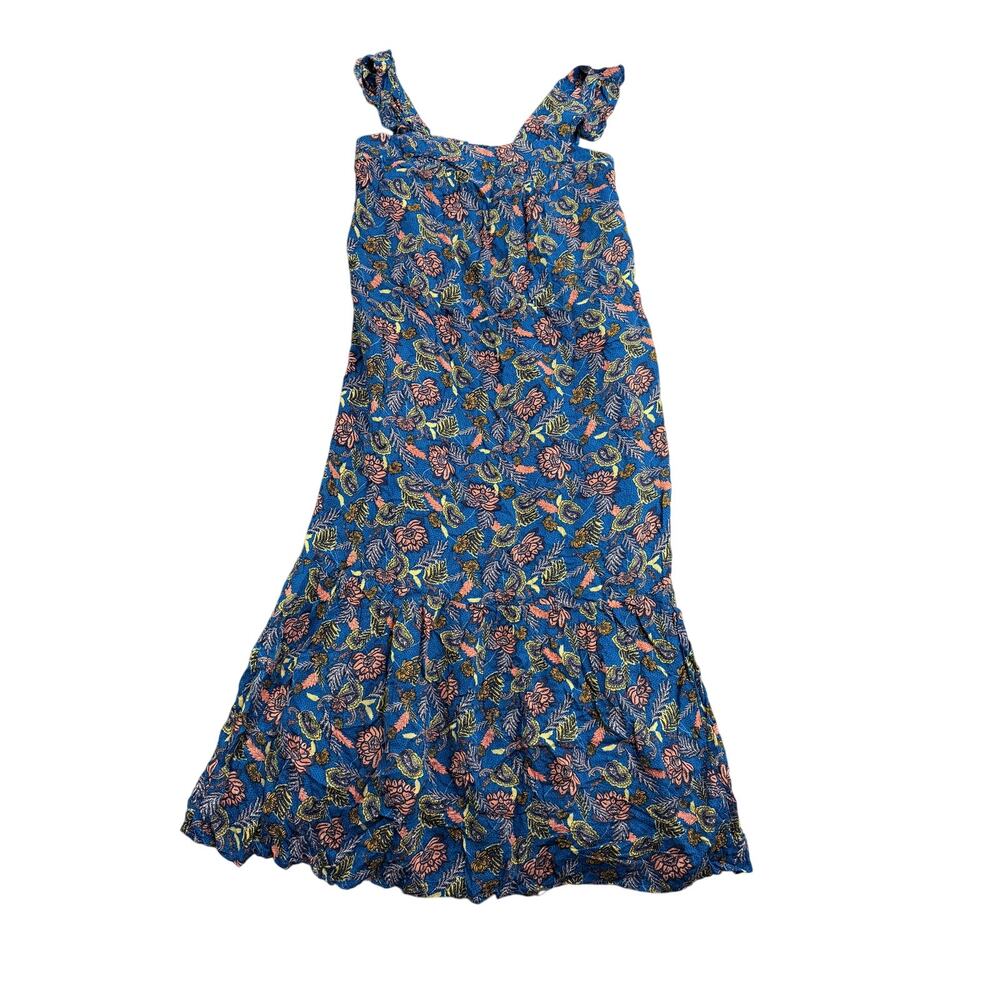 Knox Rose Women's Blue Print Flutter Sleeve A-Line Dress - Size XS - NWT